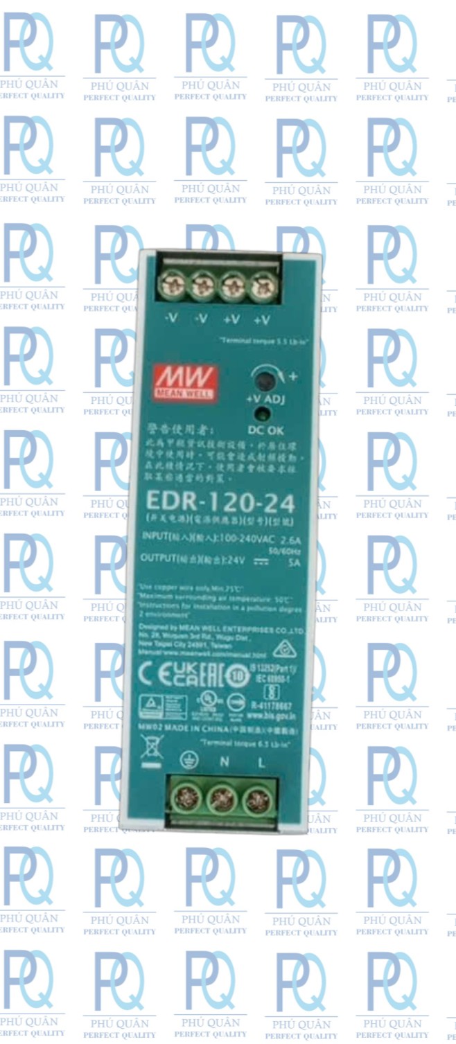 BỘ NGUỒN MEANWELL EDR-120-24 
